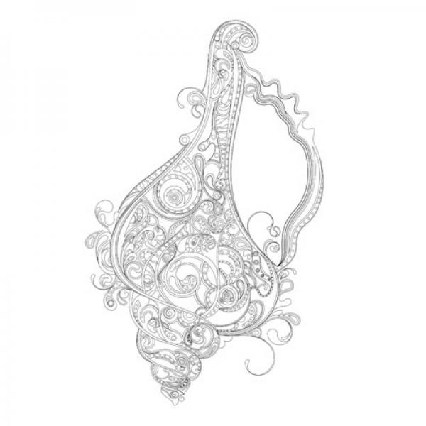 梦幻涂色系列：神秘海洋