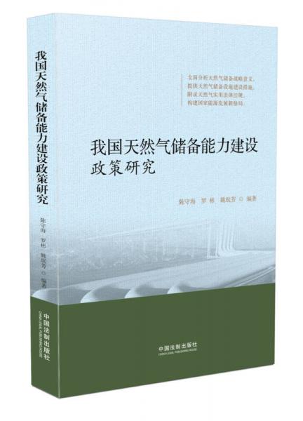 我國天然氣儲備能力建設(shè)政策研究