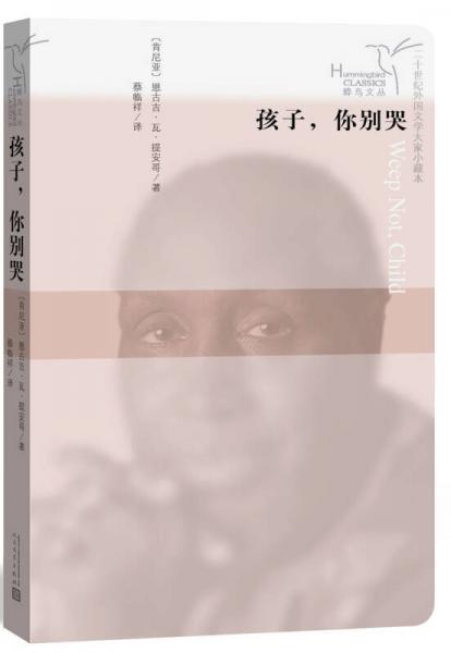 蜂鸟文丛：孩子，你别哭