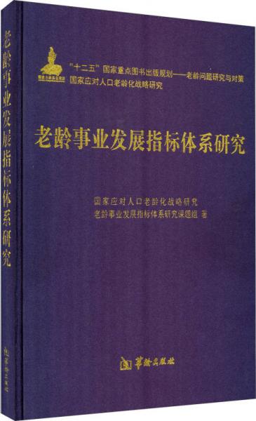 老龄事业发展指标体系研究