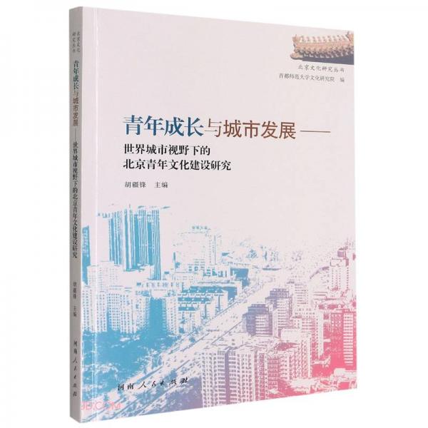 青年成长与城市发展：世界城市视野下的北京青年文化建设研究