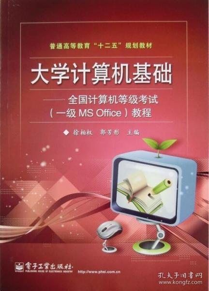 大學(xué)計(jì)算機(jī)基礎(chǔ) : 全國(guó)計(jì)算機(jī)等級(jí)考試（一級(jí)MS Office）教程
