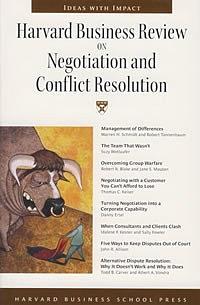 Harvard Business Review on Negotiation and Conflict Resolution