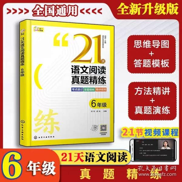 语文专项突破系列--21天语文阅读真题精练 6年级