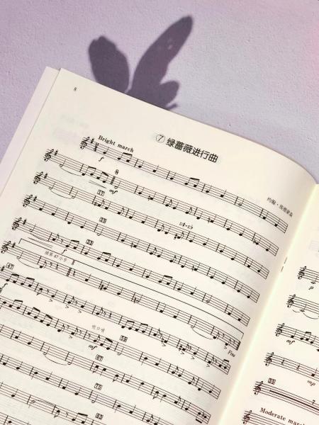青少年管樂(lè)隊(duì)訓(xùn)練曲集(進(jìn)階1降B調(diào)第二短號(hào)小號(hào)掃碼音頻版原版引進(jìn))