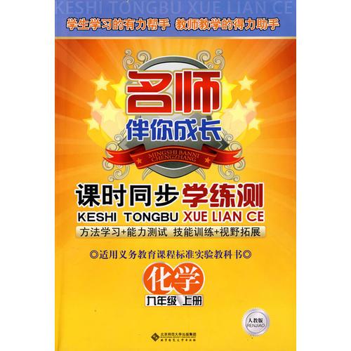 名师伴你成长系列丛书 课时同步学练测 化学(九年级 上册)配人教版