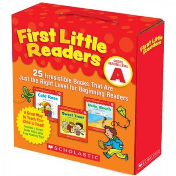 First Little Readers: Guided Reading Level A小读者系列家长阅读指导套装A级，共25册 英文原版