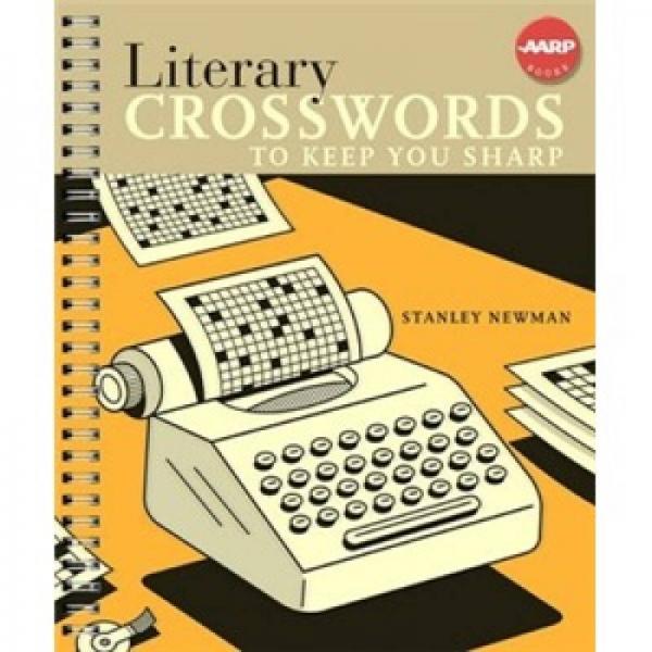 Literary Crosswords to Keep You Sharp  [Spiral-bound] 