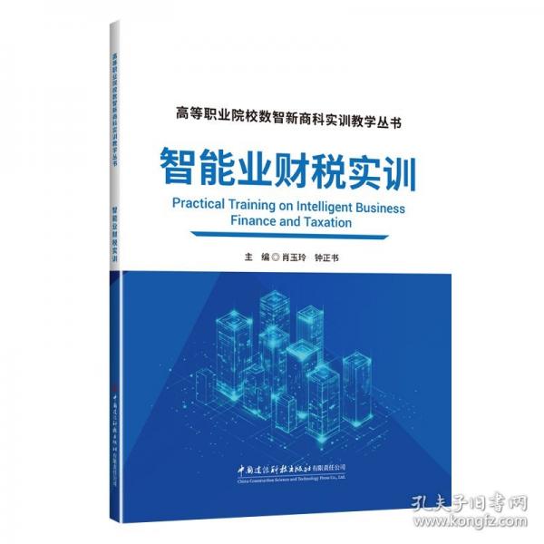 智能业财税实训/高等职业院校数智新商科实训教学丛书