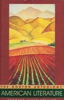 THE NORTON ANTHOLOGY OF AMERICAN LITERATURE
