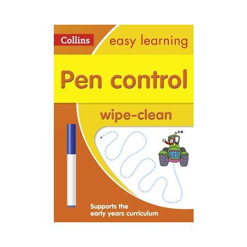Pen Control Wipe-Clean Activity Book 