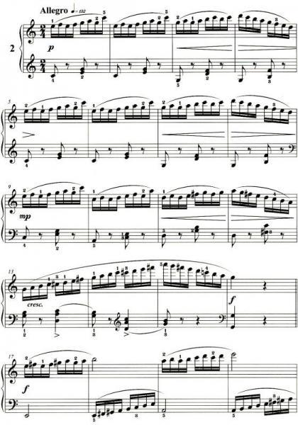 杜弗诺伊钢琴练习曲：作品120