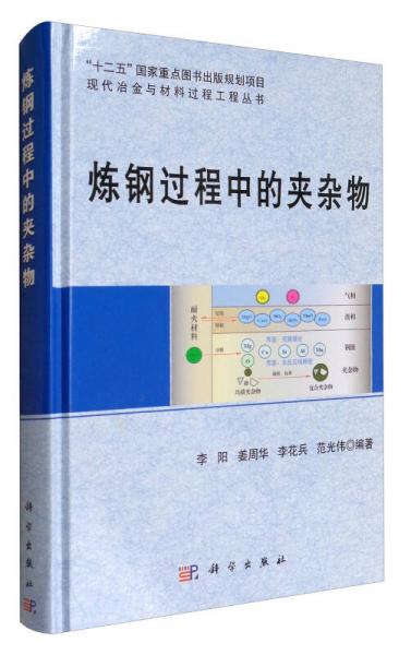 現(xiàn)代冶金與材料過程工程叢書：煉鋼過程中的夾雜物