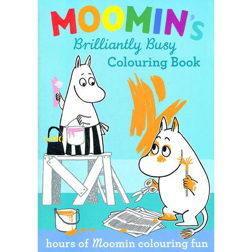 Moomin's Brilliantly Busy Colouring Book 9780141328782