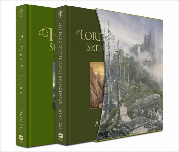 The Hobbit & The Lord of the Rings Sketchbooks：Deluxe Boxed Set edition