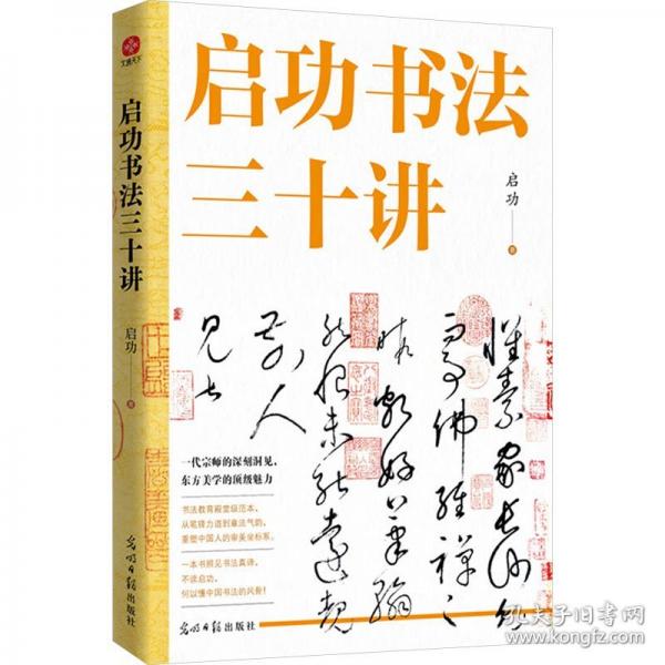啟功書法三十講：書法界的權(quán)威泰斗啟功先生親授！一部紙上大師班！走進大師的藝術(shù)世界，帶你領略中國書法的無窮魅力！