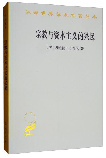 宗教与资本主义的兴起/汉译世界学术名著丛书