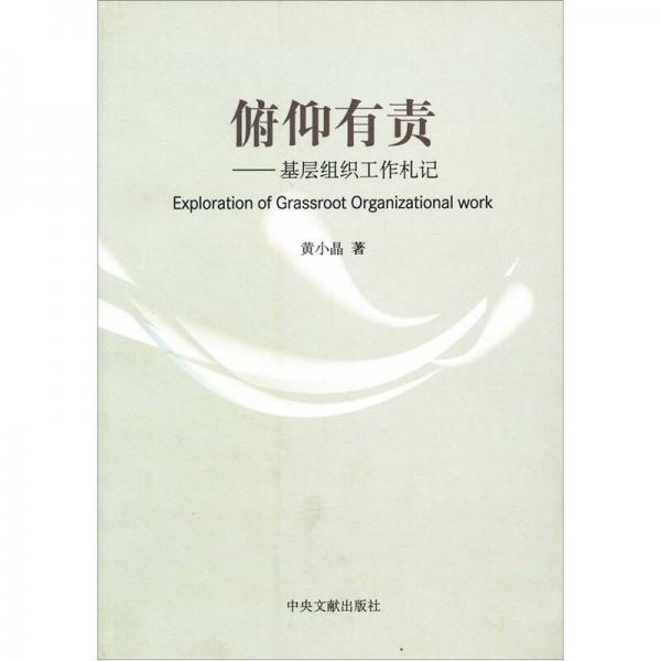俯仰有責(zé)：基層工作札記