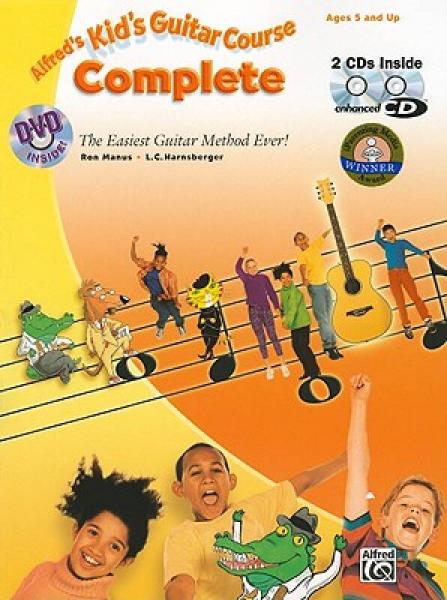 Alfred's Kid's Guitar Course Complete: The Easiest Guitar Method Ever! [With 2 CDs]
