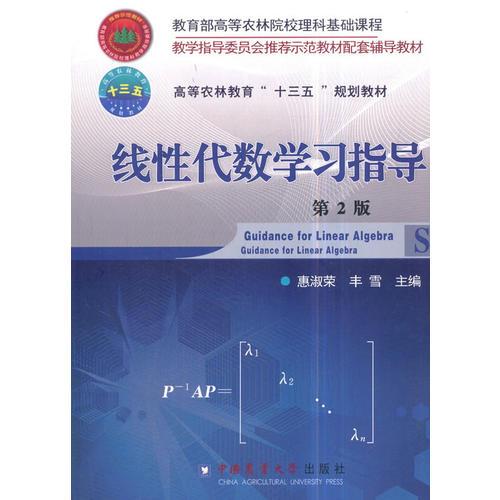線性代數(shù)學(xué)習(xí)指導(dǎo) 第2版