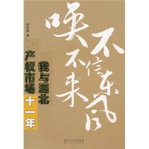 不信東風(fēng)喚不來:我與湖北產(chǎn)權(quán)市場十一年