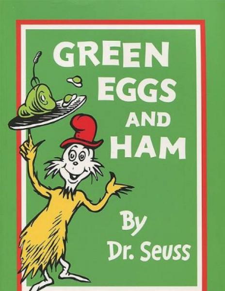 Green Eggs and Ham 绿色鸡蛋和火腿