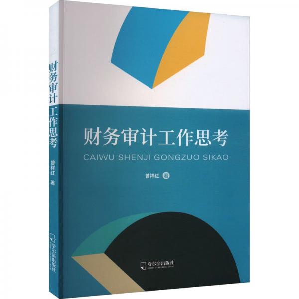 財務(wù)審計工作思 統(tǒng)計 曾祥紅著 新華正版