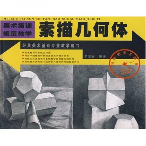 經(jīng)典美術(shù)基礎(chǔ)專業(yè)教學(xué)用書·美術(shù)培訓(xùn)規(guī)范教學(xué)：素描幾何體