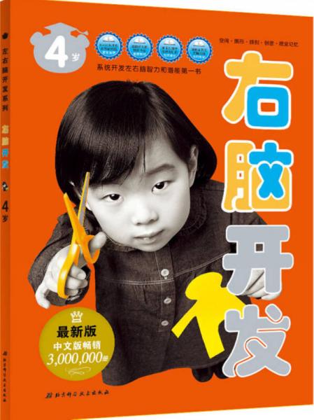 左右腦開發(fā)系列：右腦開發(fā)（4歲 最新版）
