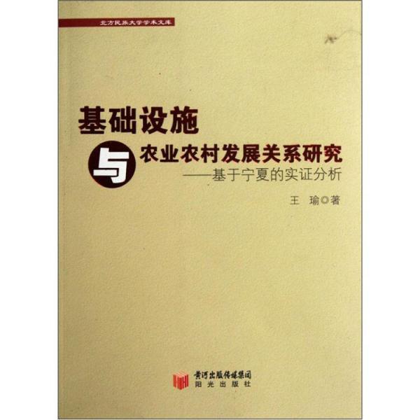 基础设施与农业农村发展关系研究：基于宁夏的实证分析