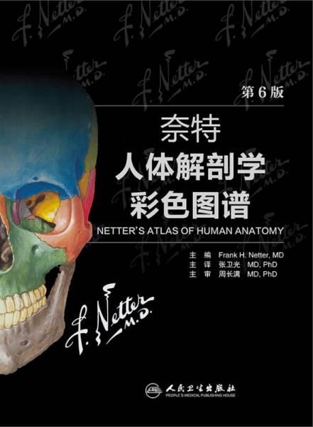 奈特人体解剖学彩色图谱(第6版)