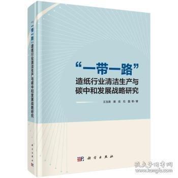 一帶一路造紙行業(yè)清潔生產(chǎn)與碳中和發(fā)展戰(zhàn)略研究(精)