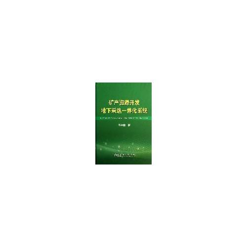 礦產(chǎn)資源開發(fā)地下采選一體化系統(tǒng)\邵安林