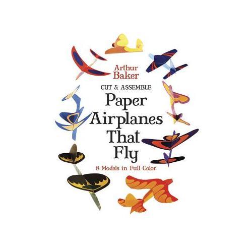 Cut & Assemble Paper Airplanes That Fly