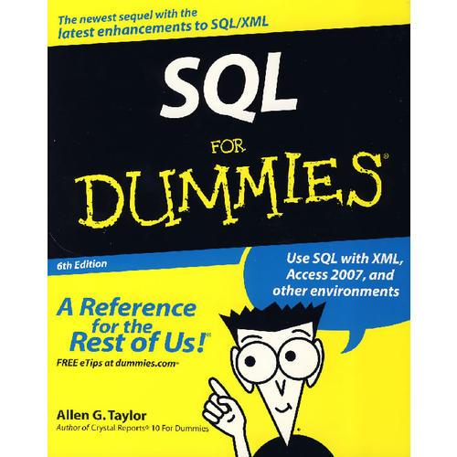 SQL 傻瓜书 SQL For Dummies