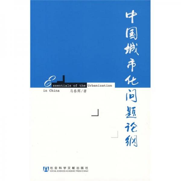 中國城市化問題論綱