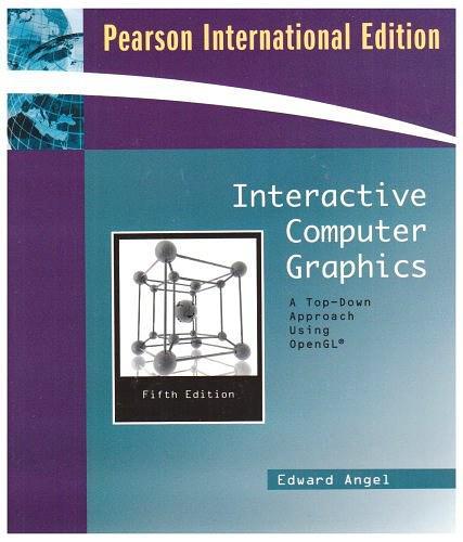 Interactive Computer Graphics