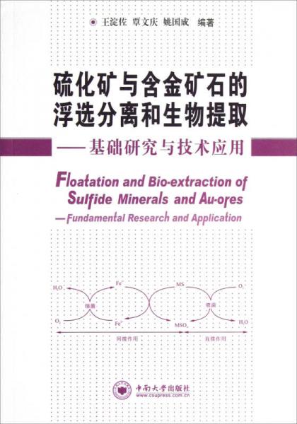 硫化矿与含金矿石的浮选分离和生物提取：基础研究与技术应用