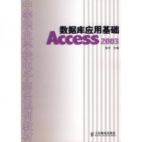 数据库应用基础：Access 2003