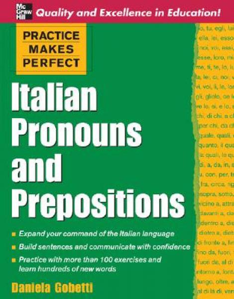 Italian Pronouns & Prepositions