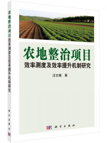 農(nóng)地整治項目效率測度及效率提升機(jī)制研究