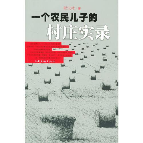 一個農(nóng)民兒子的村莊實錄