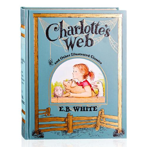英文原版 夏洛的網(wǎng)Charlotte\'s Web 精裝版