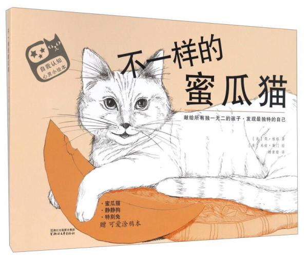 不一樣的蜜瓜貓（套裝共3冊 附可愛涂鴉本）/自我認知心靈小繪本