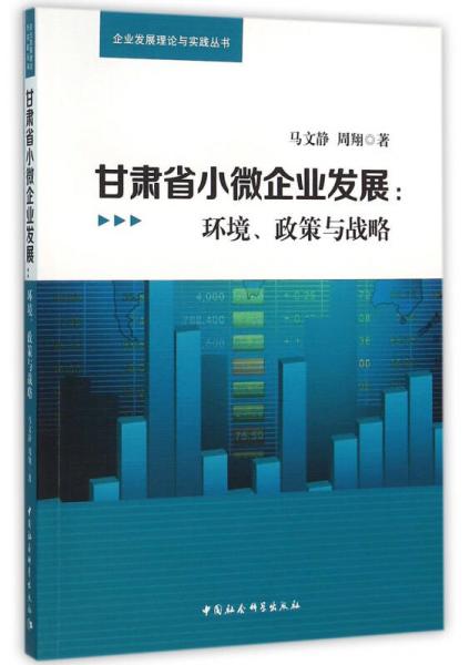 甘肃省小微型企业发展战略研究：环境、政策与战略