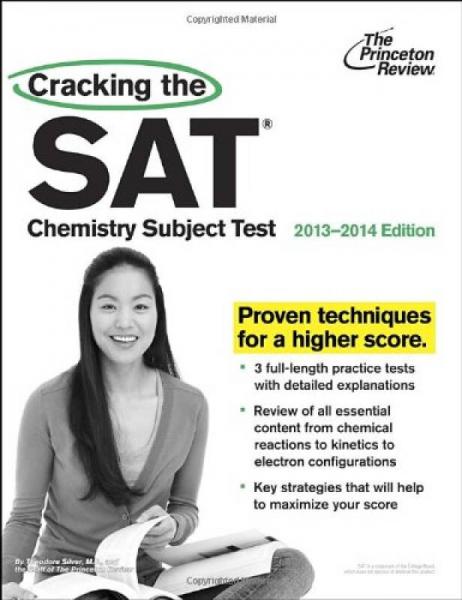 Cracking the SAT Chemistry Subject Test, 2013-2014 Edition 破解SAT化學