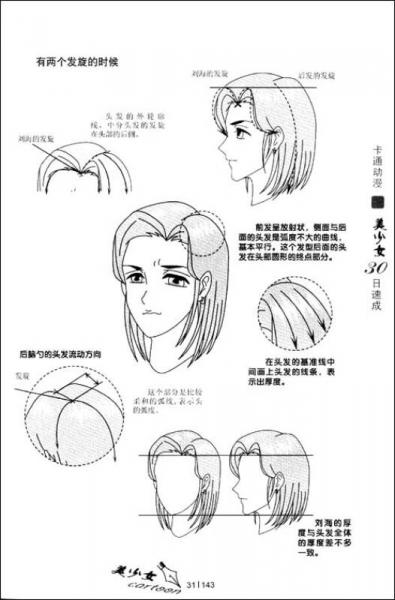 卡通动漫30日速成：美少女