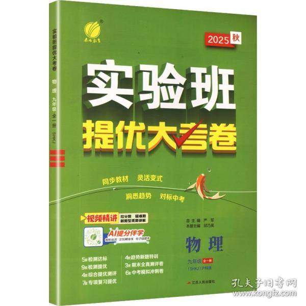 實驗班提優(yōu)大考卷 初中物理九年級全一冊