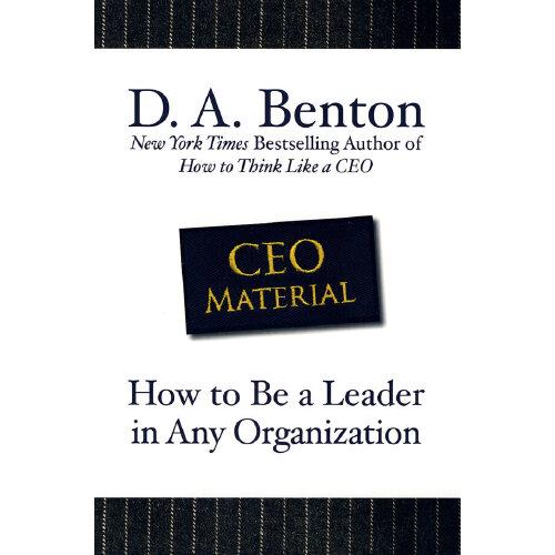 CEO Material How to be a Leader in Any Organization CEO教材：如何在所有領(lǐng)域做領(lǐng)導(dǎo)人