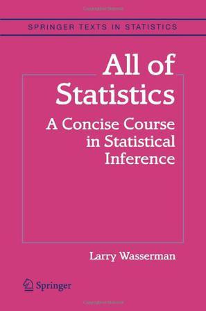 All of Statistics：All of Statistics